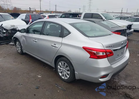 2019 Nissan Sentra S from USA, damaged, VIN 3N1AB7AP6KY406377